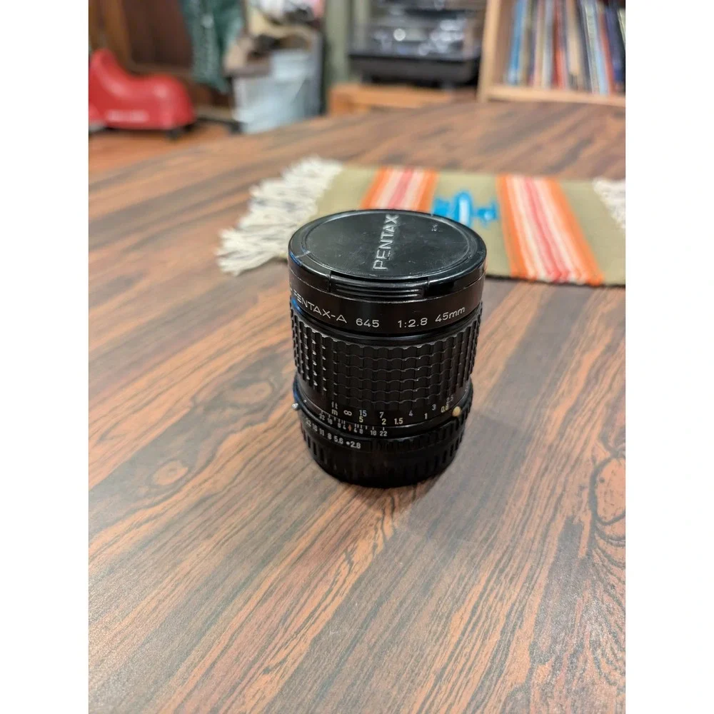 SMC Pentax A 645 45mm f2.8 Wide Angle MF Lens for N NII Film Camera